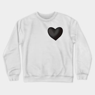 Black Heart Crewneck Sweatshirt